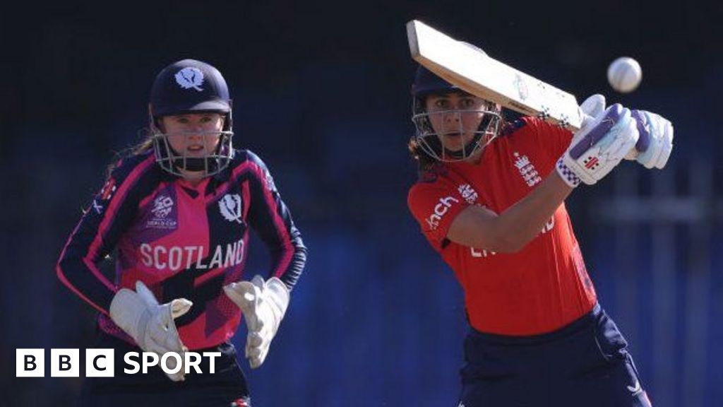 Women’s T20 World Cup: England thrash Scotland by 10 wickets