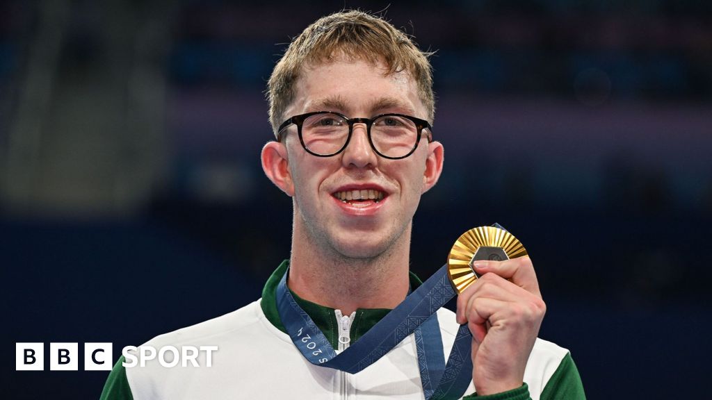 Olympics swimming: Daniel Wiffen wins historic gold in 800m freestyle