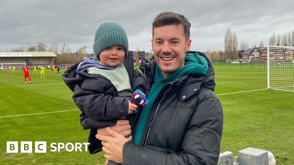 Meet non league Dad And His 18 month old Groundhopping Son BBC Sport meet-non-league-dad-and-his-18-month-old-groundhopping-son-bbc-sport