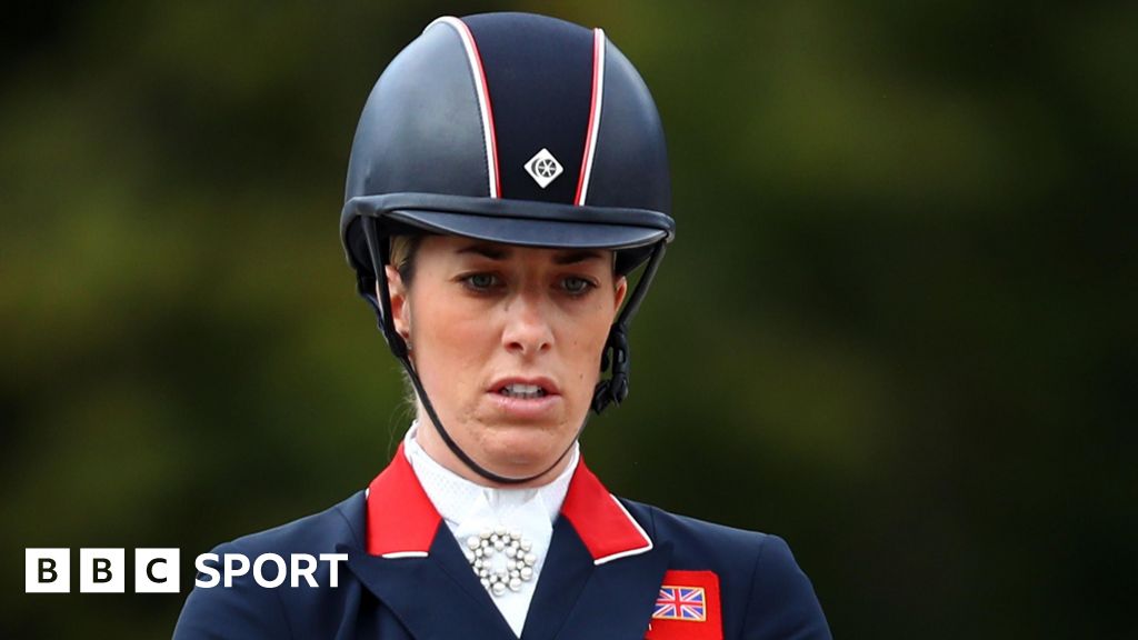 Charlotte Dujardin: British dressage star pulls out of Paris Olympics after video emerges showing her “making an error of judgement”