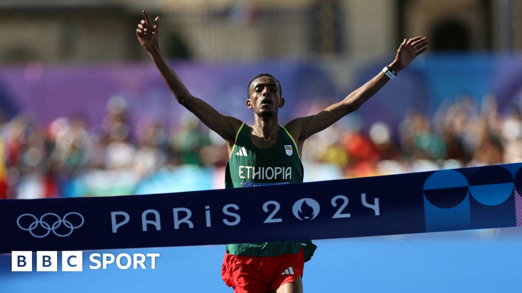 Paris Olympics: Emile Cairess fourth as Tamirat Tola wins men’s marathon