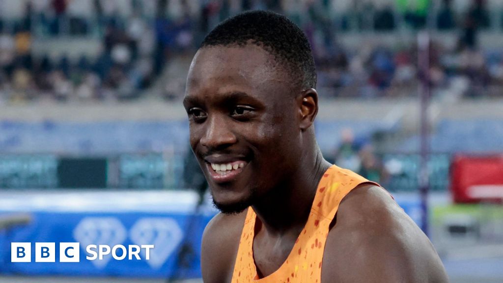 Tebogo cruises to 100m win at Diamond League in Rome