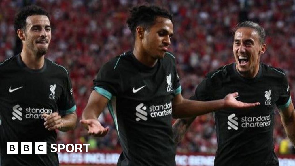 Liverpool 3-0 Man Utd: Carvalho, Jones & Tsimikas score in pre-season friendly win