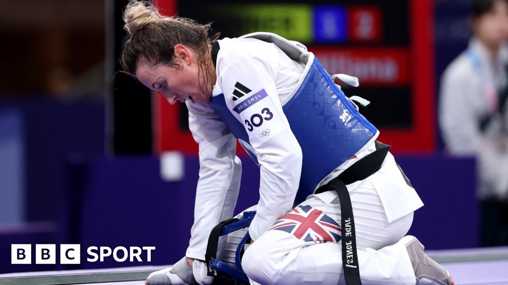 Olympics taekwondo: Jade Jones beaten in first round of taekwondo women’s -57kg