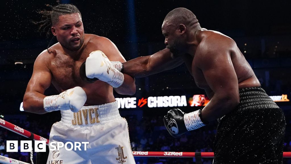 Derek Chisora outpoints Joe Joyce at London’s O2 Arena