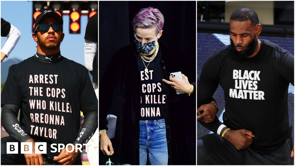 Breonna Taylor Sport stars react to decision not to charge police with