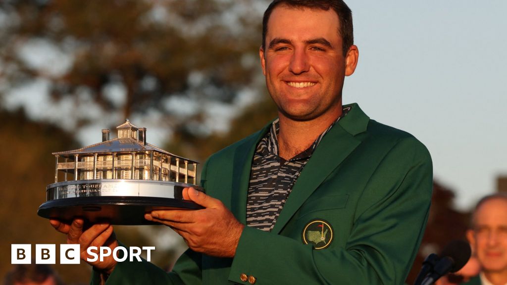 Masters: Scottie Scheffler wins first major as Rory McIlroy finishes ...