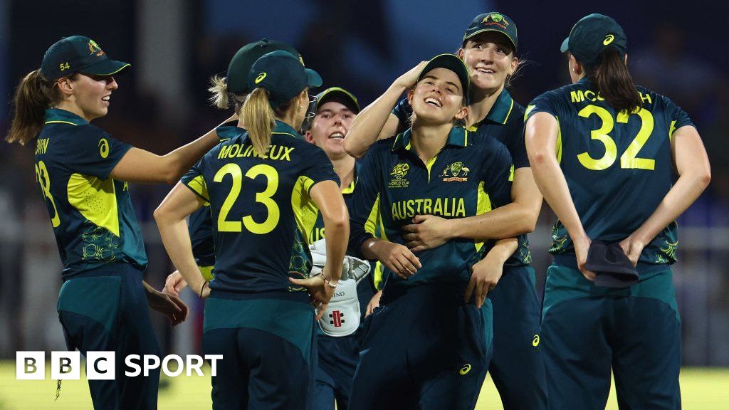 Women’s T20 World Cup: Australia beat India to qualify for semi-finals