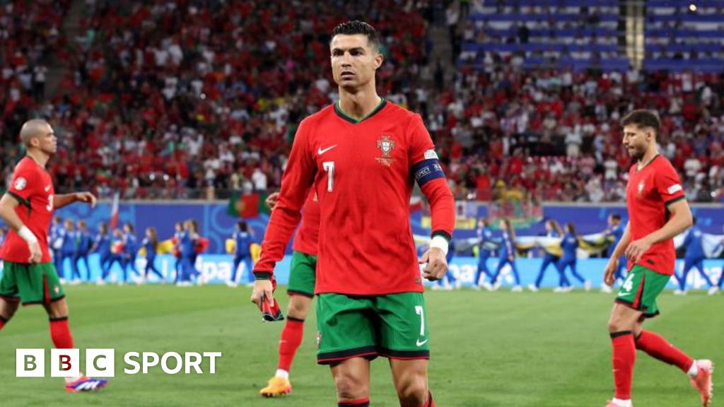Ronaldo appears at record sixth European Championship