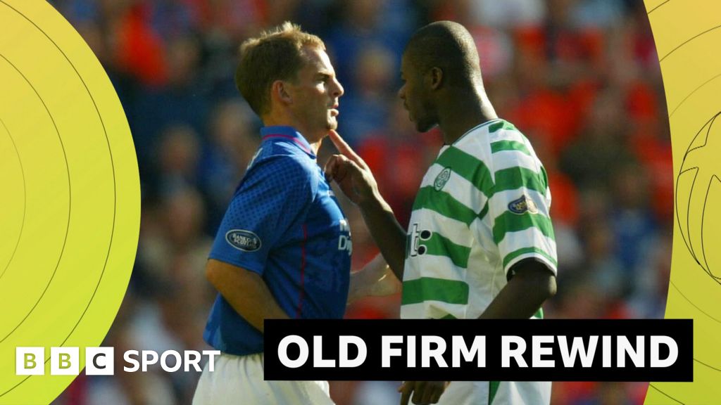 Watch Celtic and Rangers share six goals in 2002