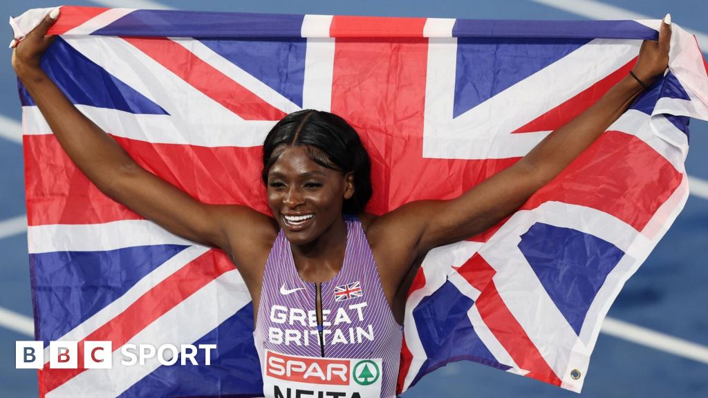 European Athletics Championships 2024: Britain’s Daryll Neita wins 200m silver