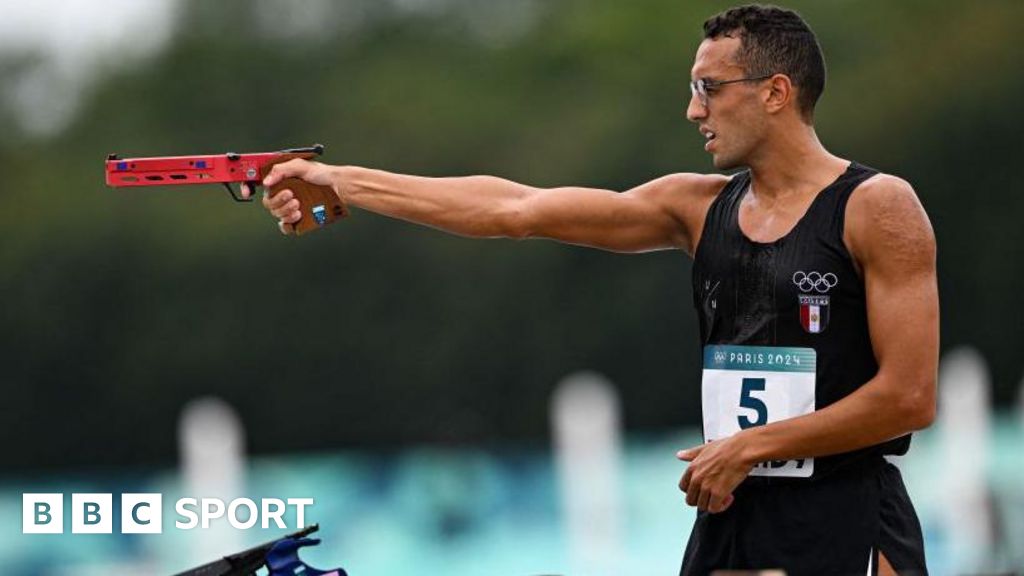 Elgendy wins modern pentathlon with world record total