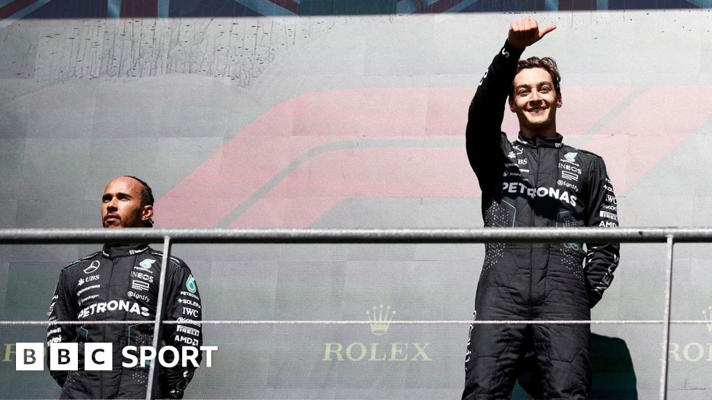 Belgian Grand Prix George Russell Disqualified To Hand Lewis Hamilton Win Bbc Sport 