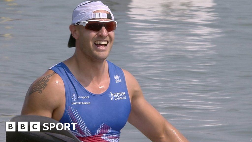 European Canoe Sprint Championships Liam Heath wins silver on final