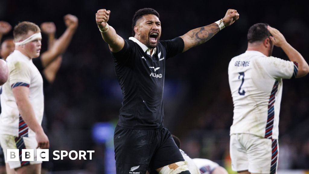 England 22-24 New Zealand: All Blacks edge out hosts thanks to Mark Tele’a try