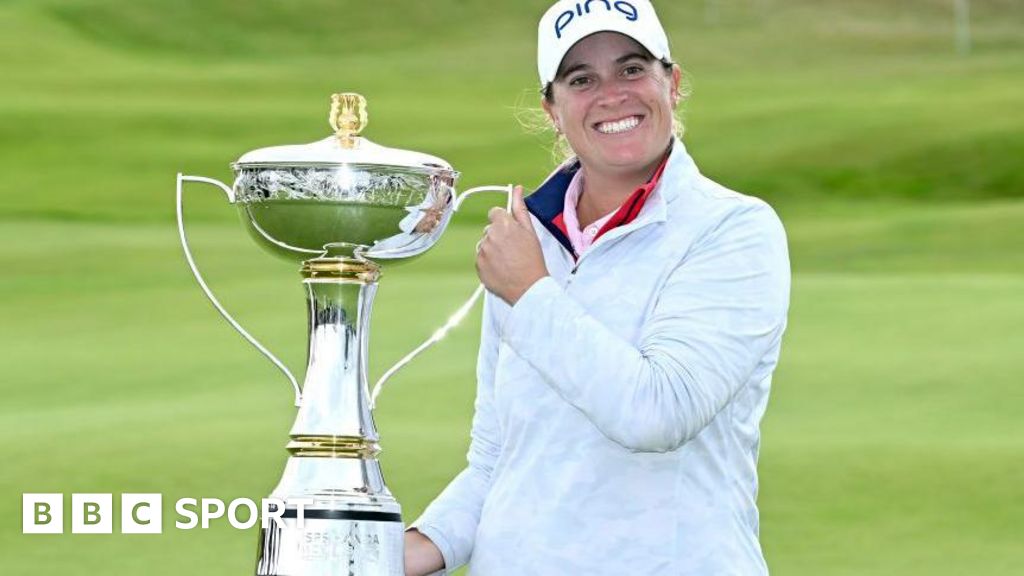 Women’s Scottish Open: Lauren Coughlin secures victory by four strokes