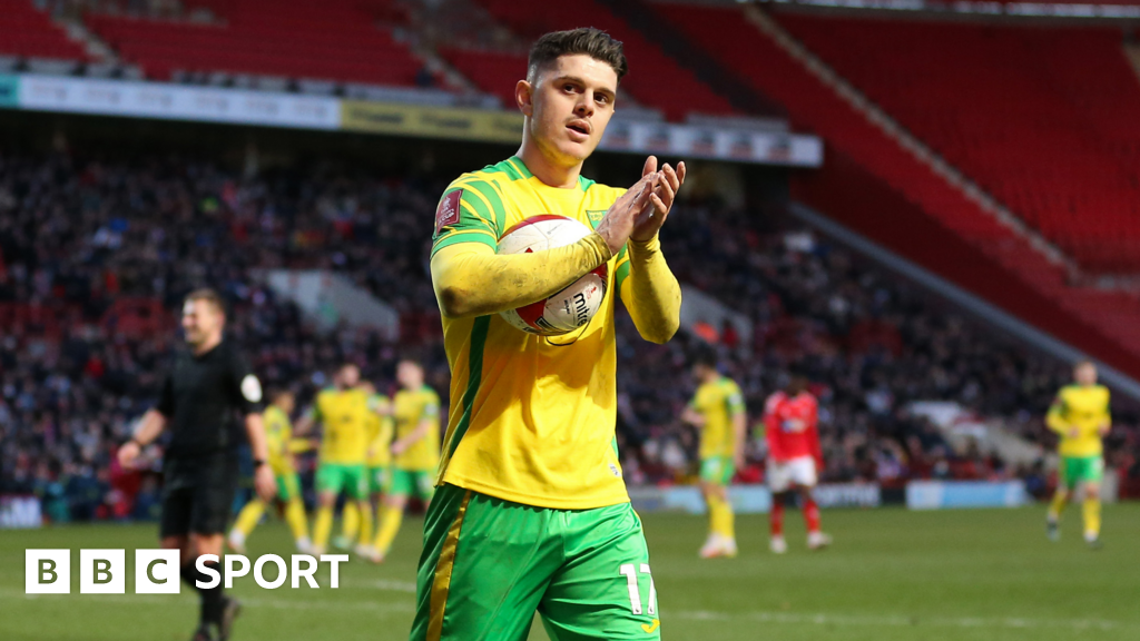 On This Day Rashica Wins It For Norwich City Bbc Sport
