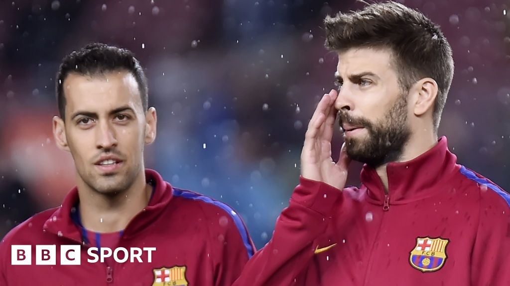 Barcelona Espanyol complain about Gerard Pique and Sergio Busquets
