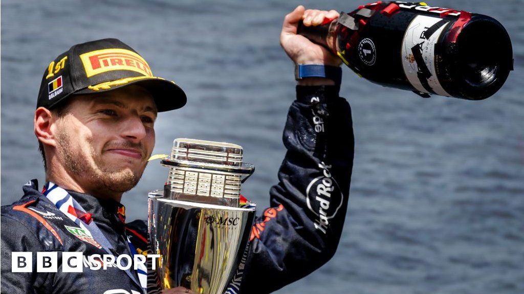 Grand Prix van België: Max Verstappen breidt titelvoorsprong uit met achtste overwinning op rij