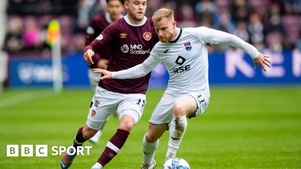 Ross County v Hearts Team news BBC Sport