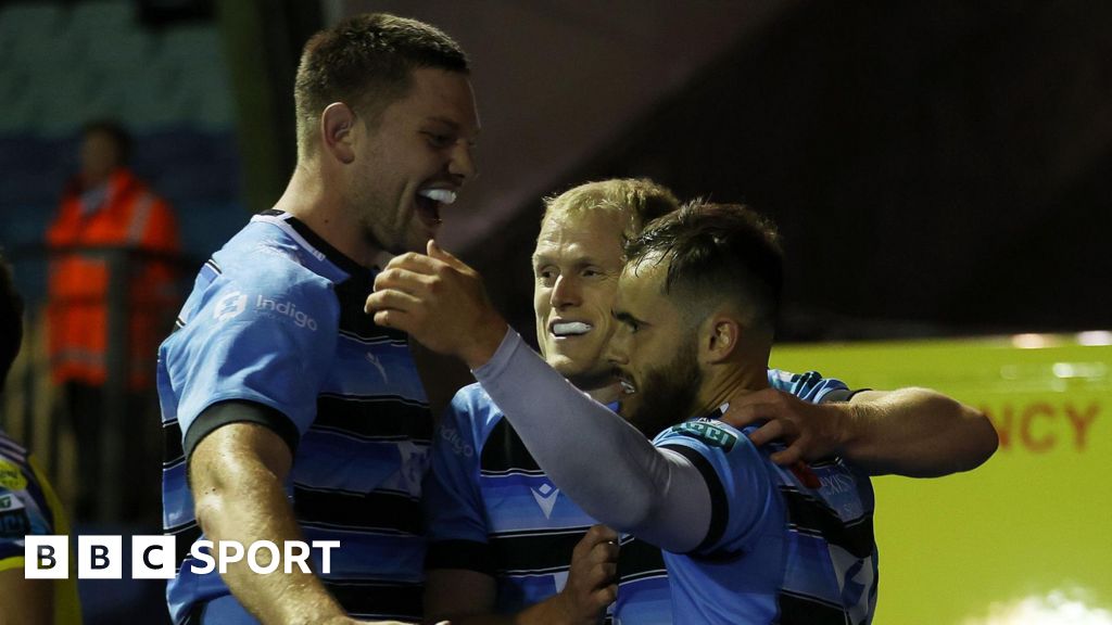 Cardiff claim opening bonus-point win over Zebre