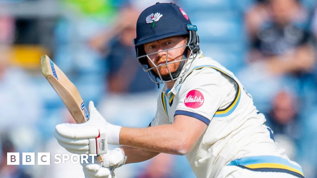 Yorkshire's Bairstow hits first century in two years