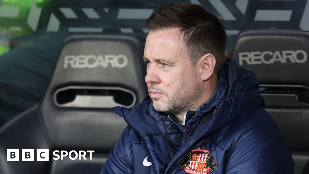 Michael Beale Reacts To First Win As Sunderland AFC Head Coach - BBC Sport