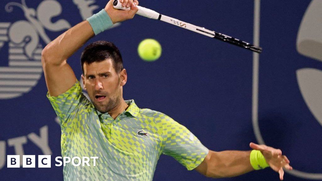 Tênis: Djokovic vai às quartas em Dubai e reencontra o 'freguês' Hurkacz