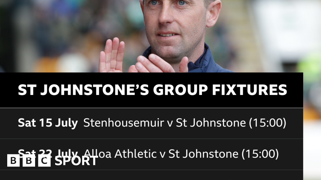St Johnstone’s Viaplay Cup group A fixtures BBC Sport