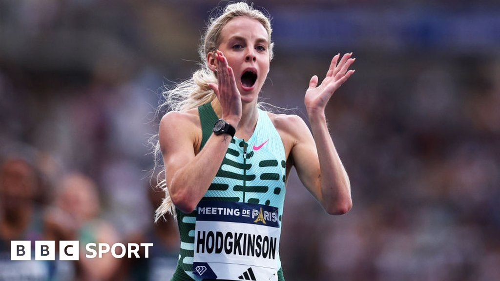 Paris Diamond League: Keely Hodgkinson Sets British Record On Way To ...