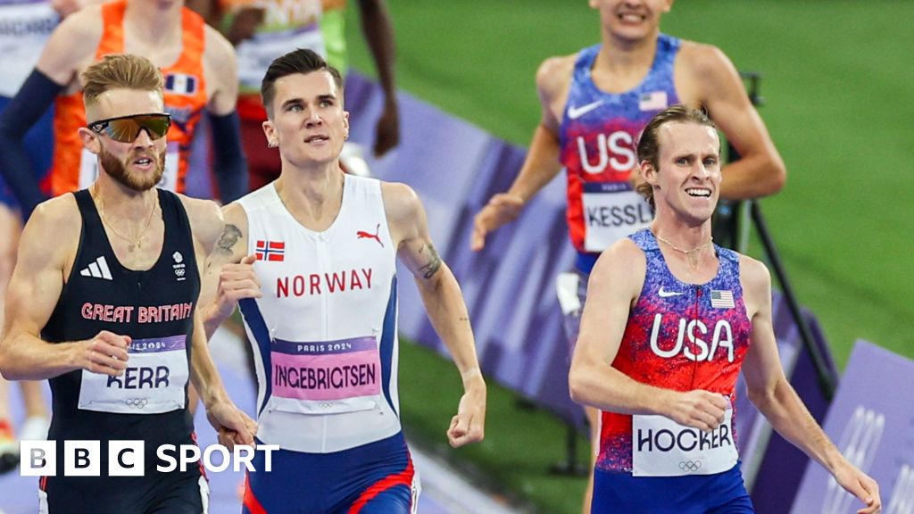 Olympics 2024: Josh Kerr and Jakob Ingebrigtsen ‘destroy each other’ as Cole Hocker triumphs