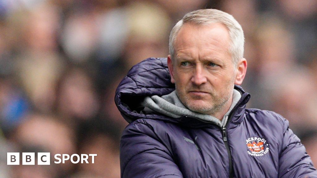 Blackpool sack Critchley after back-to-back losses