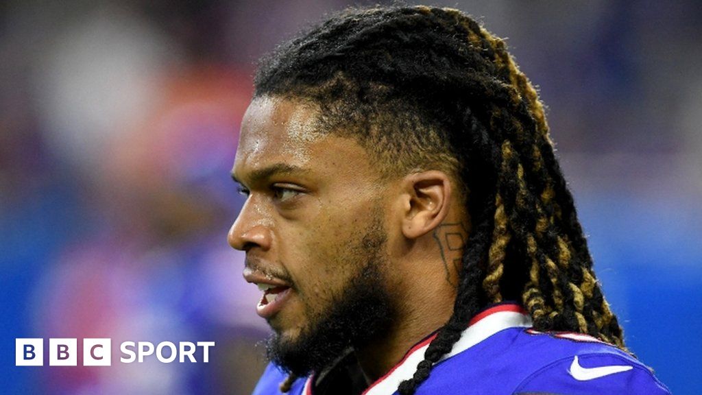 NFL star Damar Hamlin's family thanks fans for support after his collapse -  BBC News