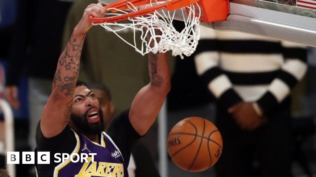 NBA: Anthony Davis Leads Los Angeles Lakers To Seventh Straight Win ...