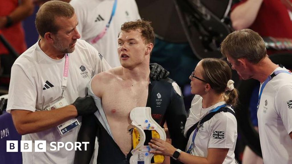 Olympics 2024: Jack Carlin ‘mucked up’ but ok after keirin crash