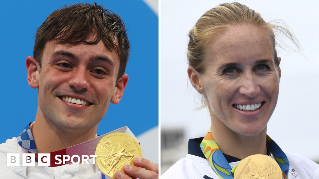 Paris 2024: Tom Daley & Helen Glover to be GB flagbearers at opening ceremony