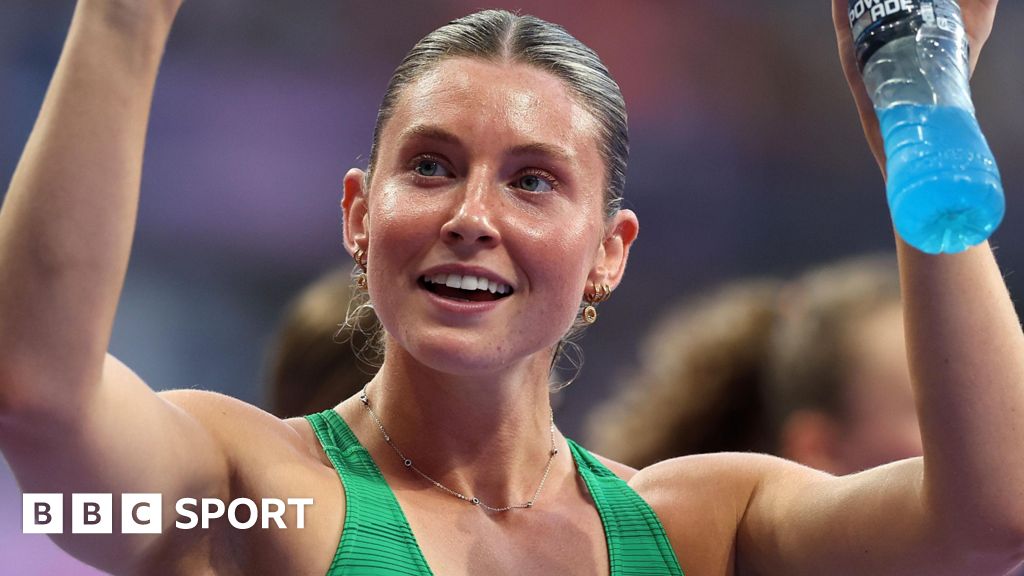 Olympic heptathlon Kate O'Connor finishes 14th in first Games BBC Sport