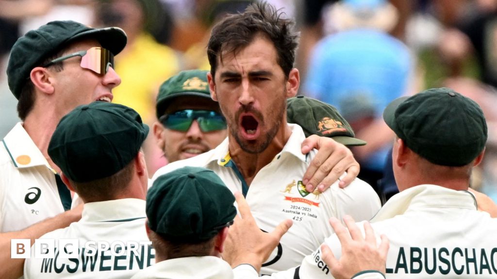 Starc takes Test best as Australia dominate India