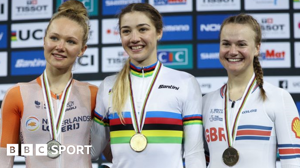 Great Britain clinched three bronze medals at the Track Cycling World Championships in France.