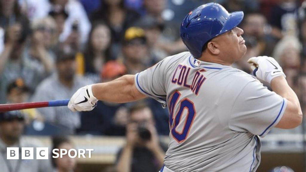 Mets Pitcher Bartolo Colon Becomes Oldest Player to Hit First Home Run