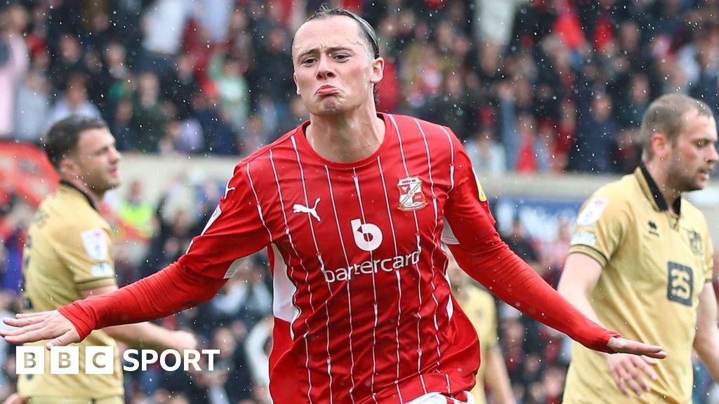 Swindon Town 21 Port Vale Harry McKirdy double edges Robins ahead in