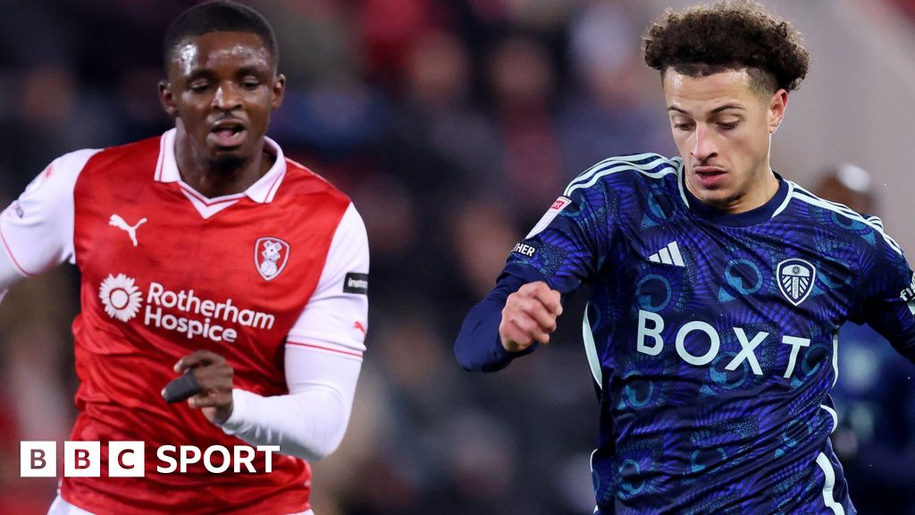 Rotherham United 1-1 Leeds United: Millers hold Daniel Farke's side to ...