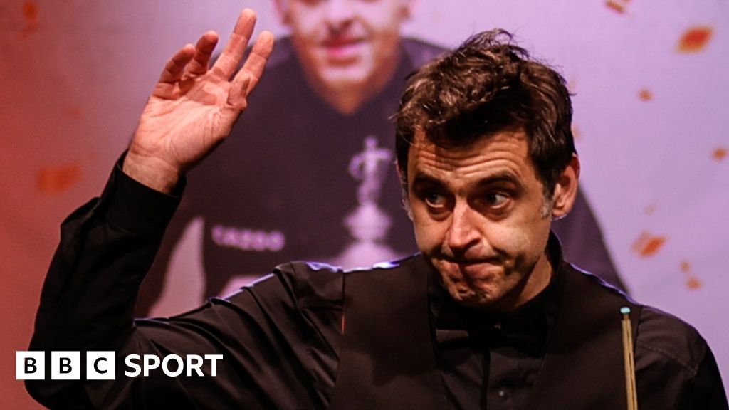 World Snooker Championship 2023: Ronnie O'Sullivan beats Pang Junxu in  first round - BBC Sport