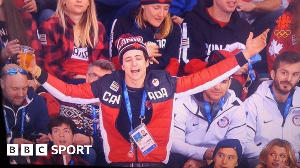Winter Olympics Scott Moir achieved peak Canada at the ice hockey