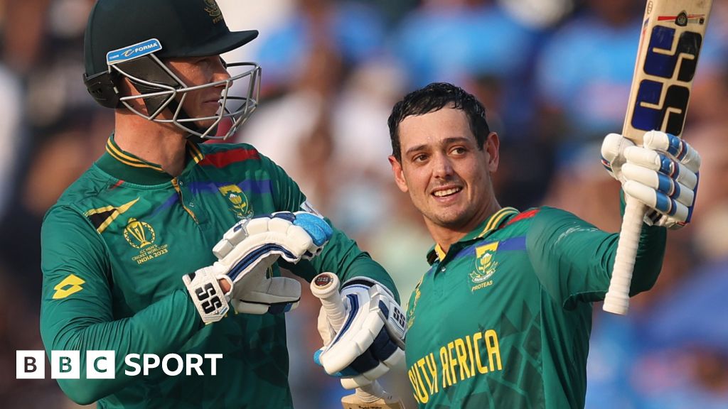 Cricket World Cup 2023: Rassie van der Dussen & Quinton de Kock star as South Africa thrash New Zealand