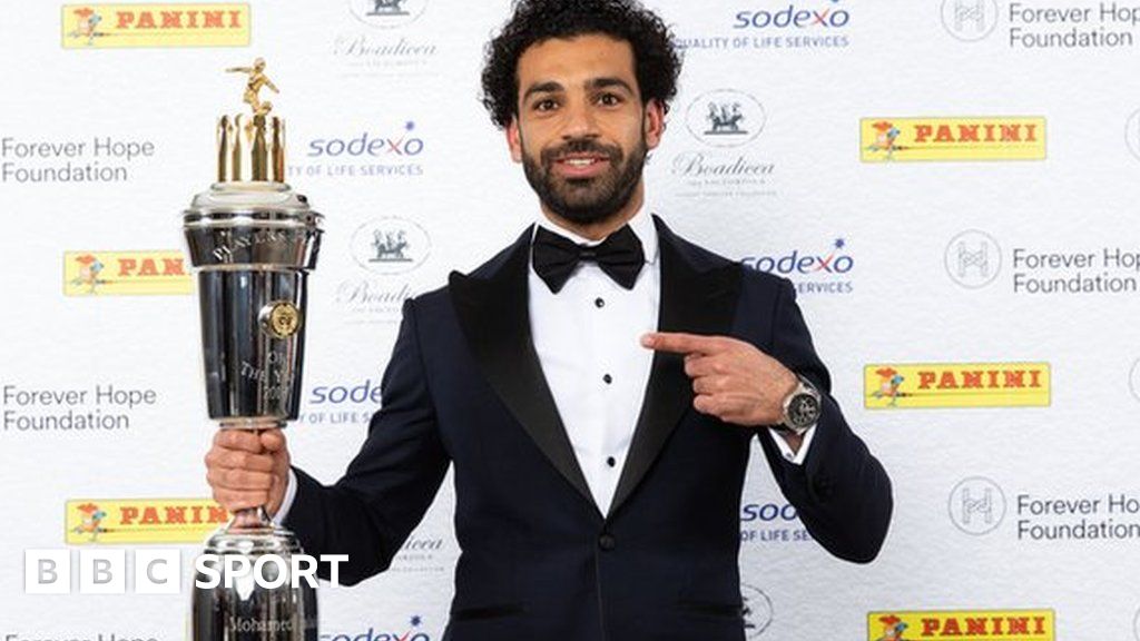 Mohamed Salah: Liverpool forward voted PFA Player of the Year 2017-18 - BBC Sport