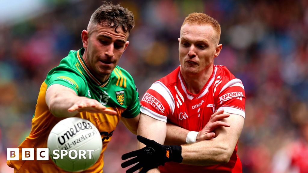 Louth 0-18 Donegal 1-23: Ulster champions join Armagh and Galway in All-Ireland semi-finals