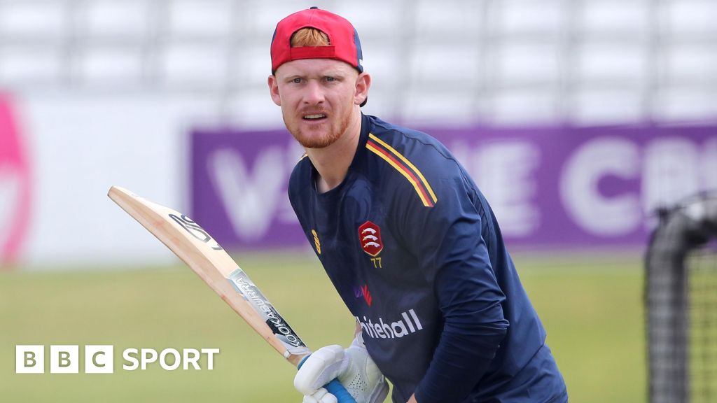 Jordan Cox: Essex batsman expects ‘best experience’ with England team