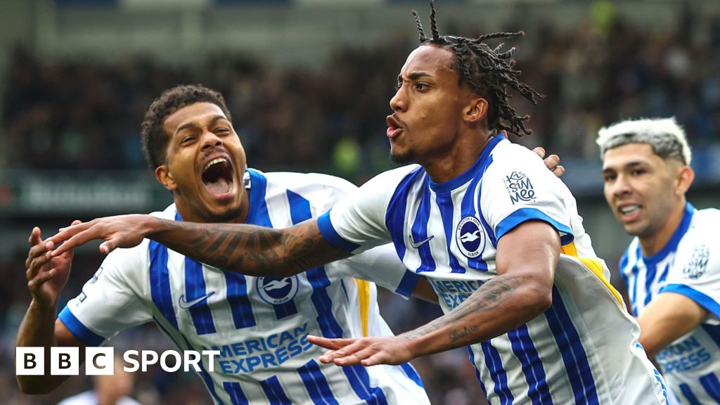 Brighton's Hurzeler emotional - not euphoric - after beating Man Utd