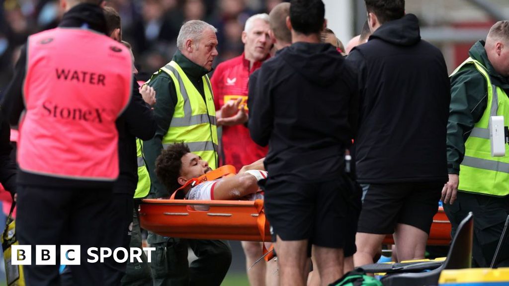 Saracens’ Andy Onyeama-Christie suffers ‘horrendous’ ankle injury